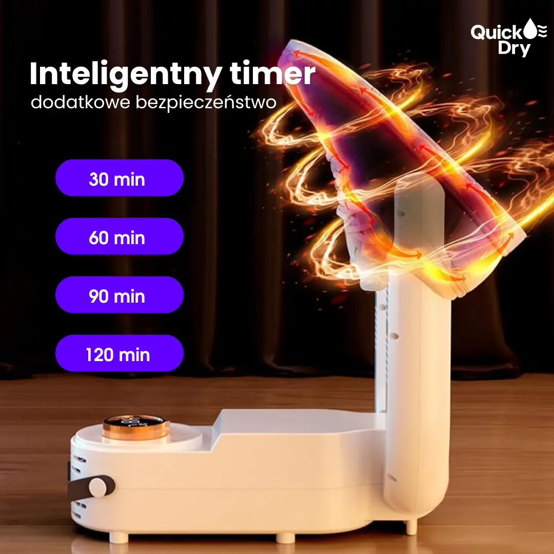 Kompletny zestaw suszarki do butów MAXDRY